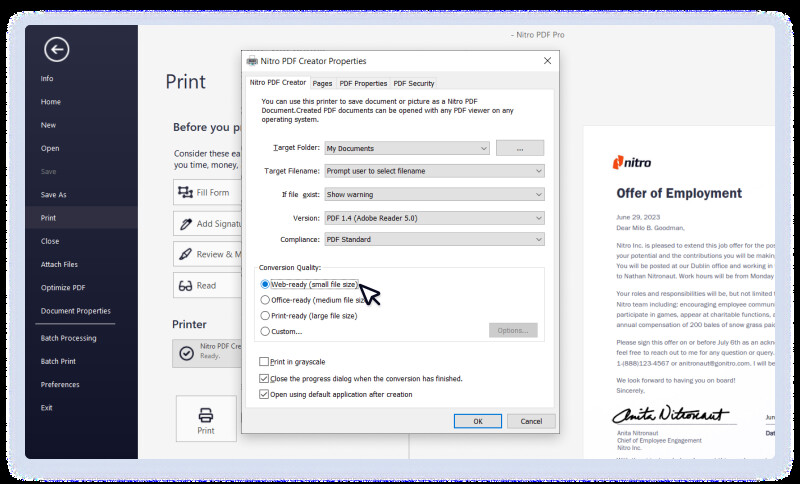 How to Reduce PDF File Size Nitro